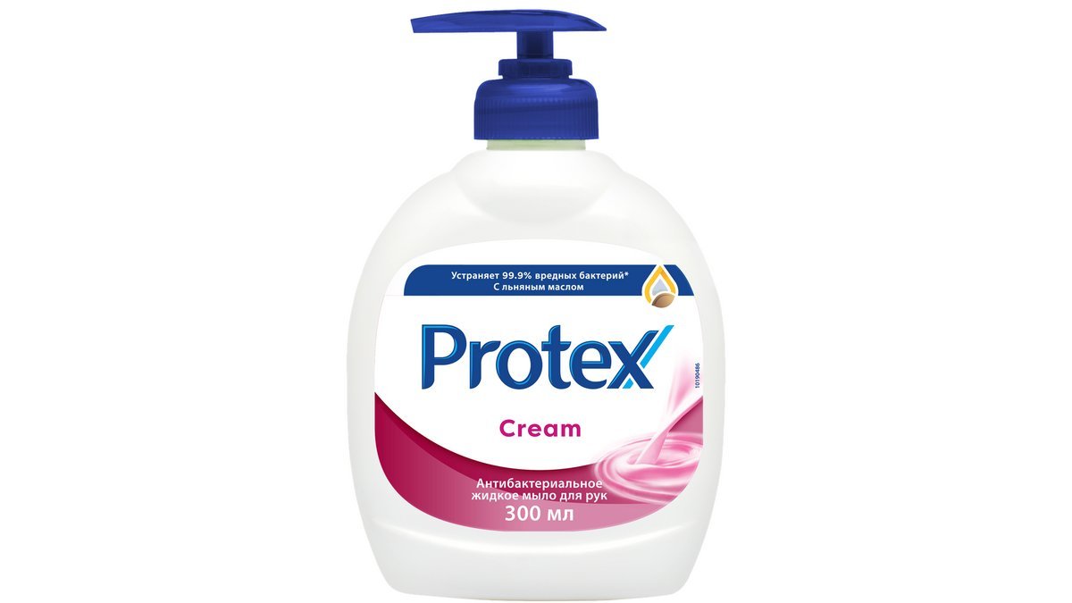 Мыло жидкое Protex cream антисептик 300 мл