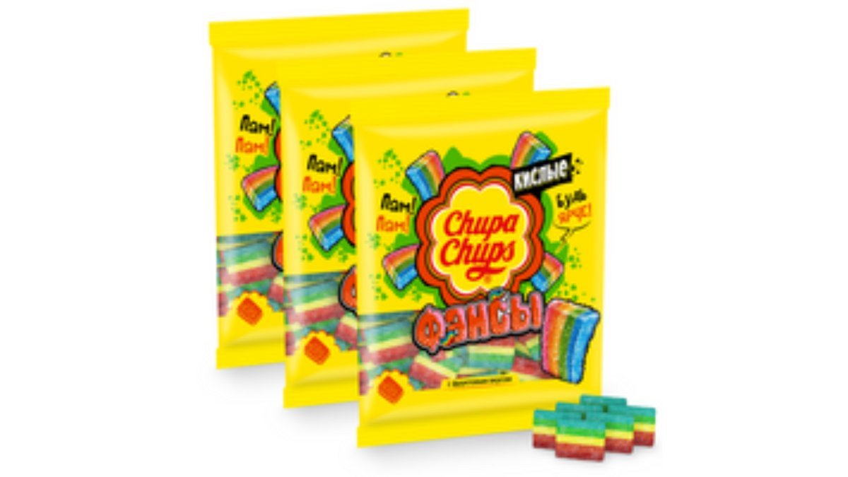 Мармелад CHUPA CHUPS Jellies Кислые фансы 70г м/у