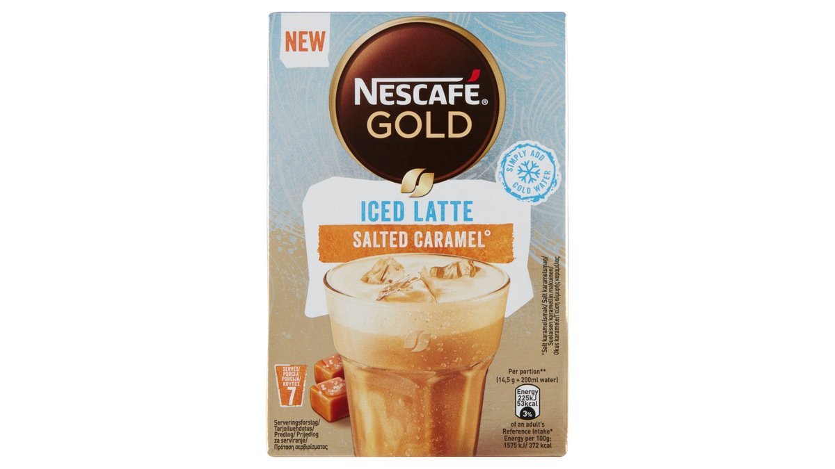 Iskaffe Instant M. Saltkaramel, Nescafé