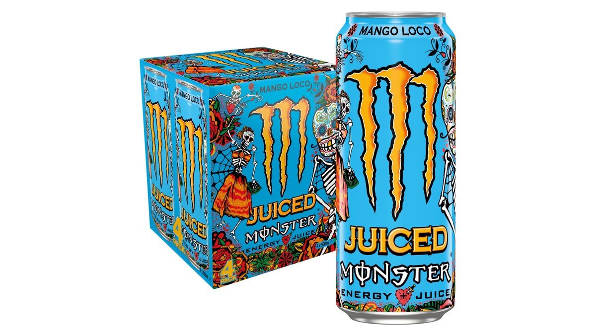 Energidrik Mango Loco 4-pak, Monster
