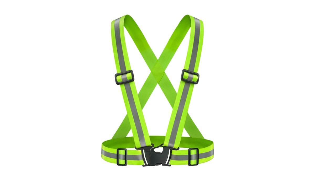 Elastisks Reflekssele/-Vest Med Spænde, Triathlon