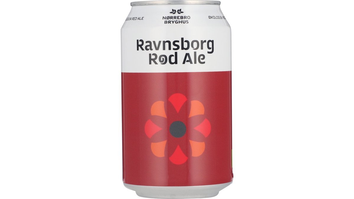 Ravnsborg Rød dåse 5,5% øko. Nørrebro Bryghus | Wolt Market Aalborg ...