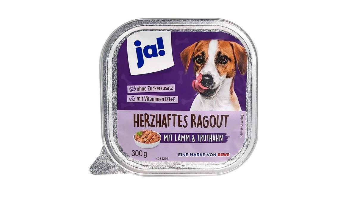 Ja! Hunde-Nassfutter Herzhaftes Ragout mit Lamm & Truthahn, 300 g | Wolt  Market Checkpoint Charlie | Wolt