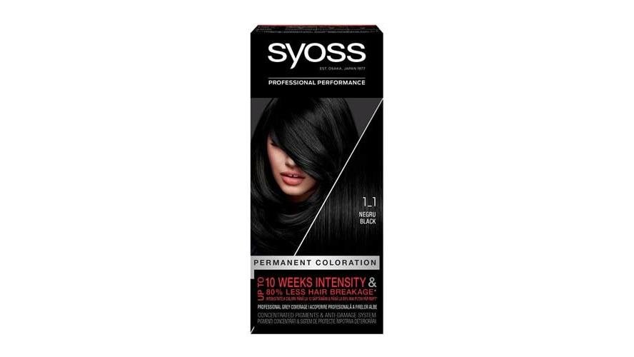 Syoss Color Vopsea Black 1-1 | Kaufland Vaslui Decebal (7400) | Wolt