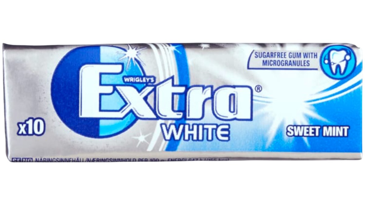 Extra Tyggegummi Sweetmint, 14 g