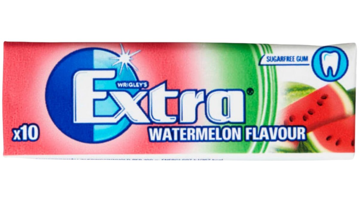 Extra Tyggegummi Watermelon, 14 g