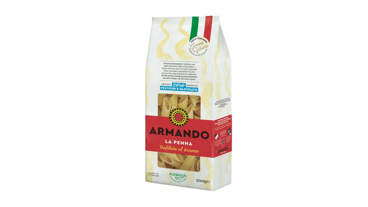 Grano Armando La Penna, vačšie "penne rigate", 500 g