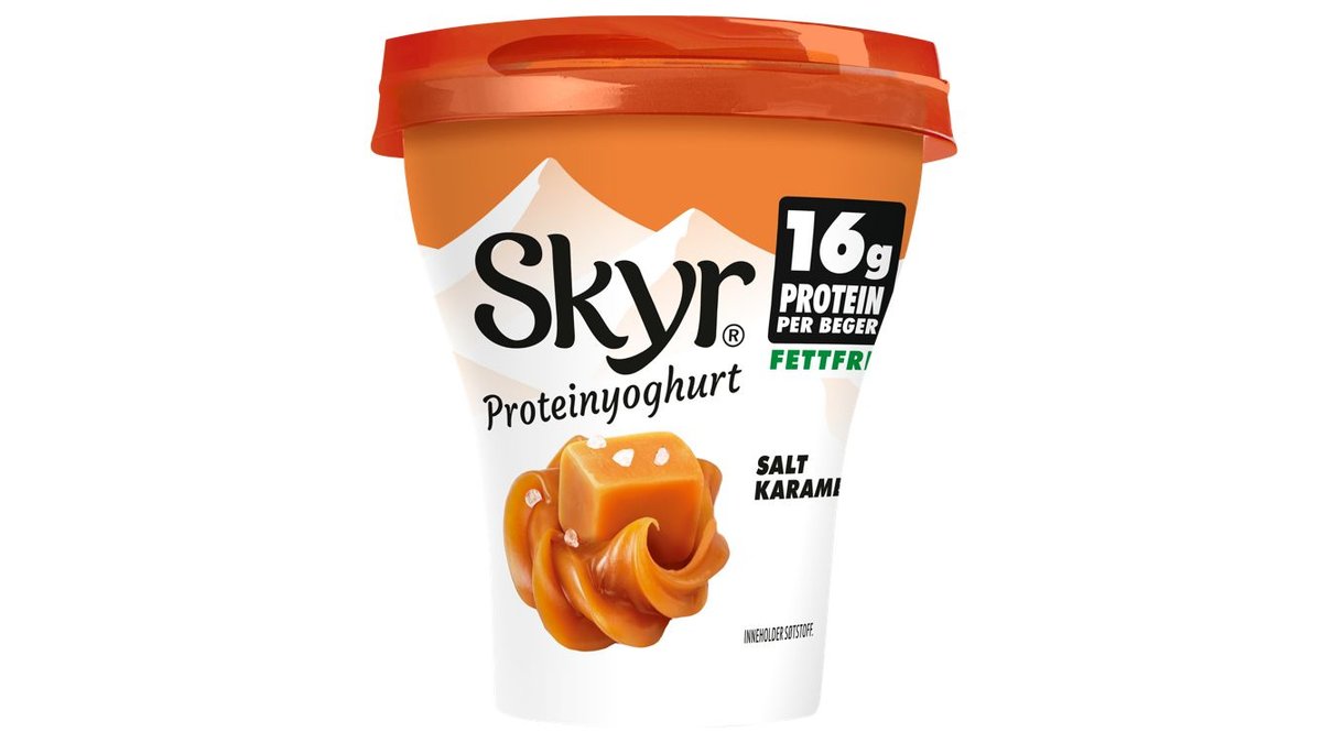 Skyr Yoghurt Salt Karamell, 160 g