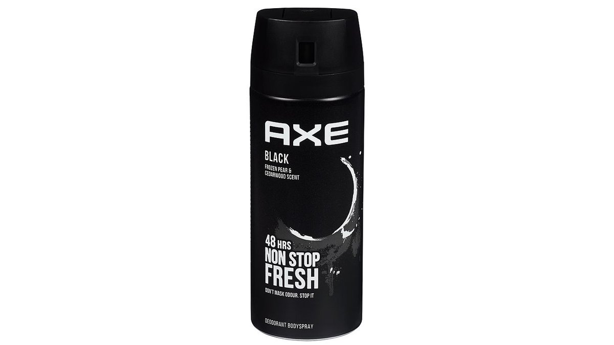 Axe Bodyspray Black, 150 ml