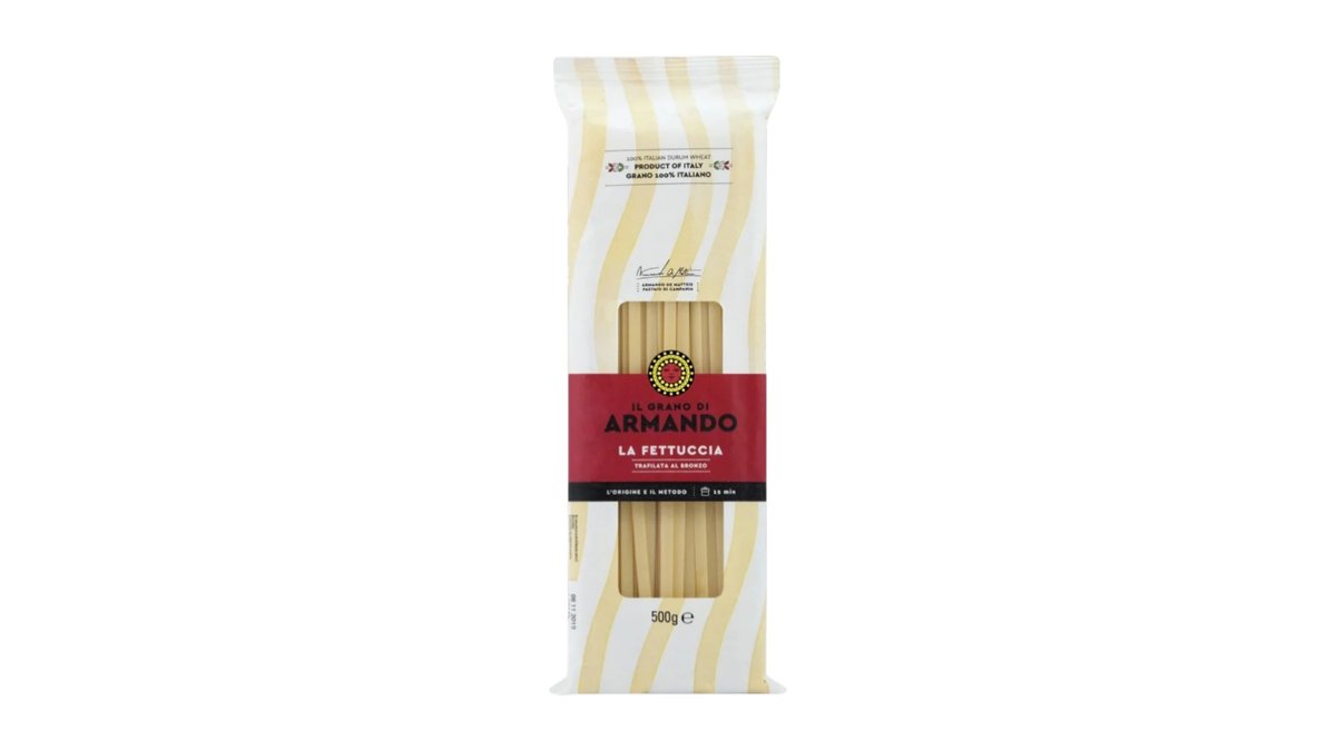 Grano Armando La Fettuccia, ploché špaghetti cca 4 mm, 500 g
