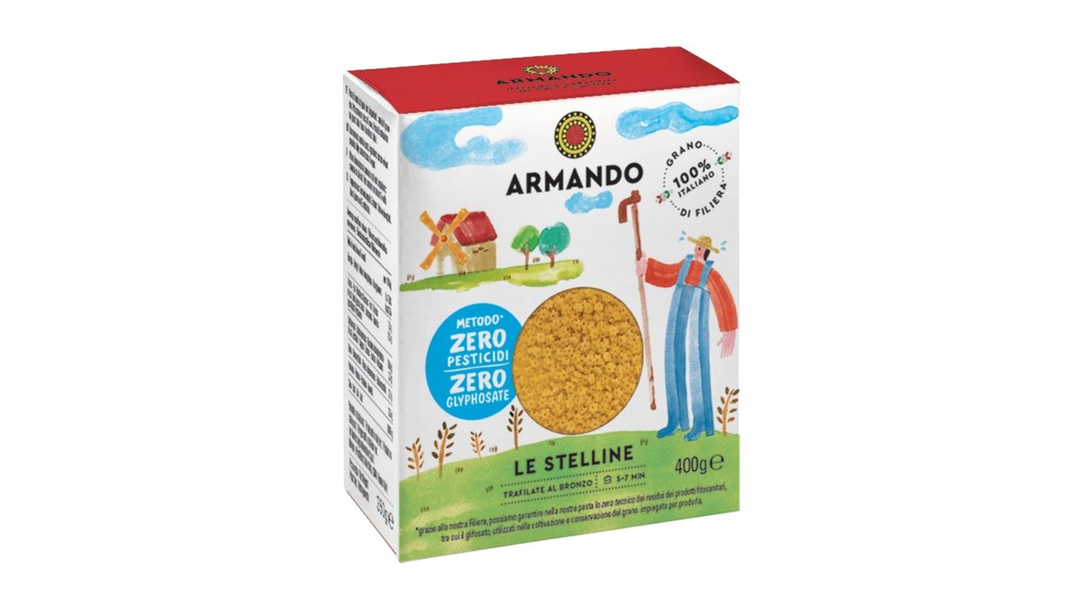 Grano Armando Le Stelline Detské cestoviny, hviezdičky, 400 g