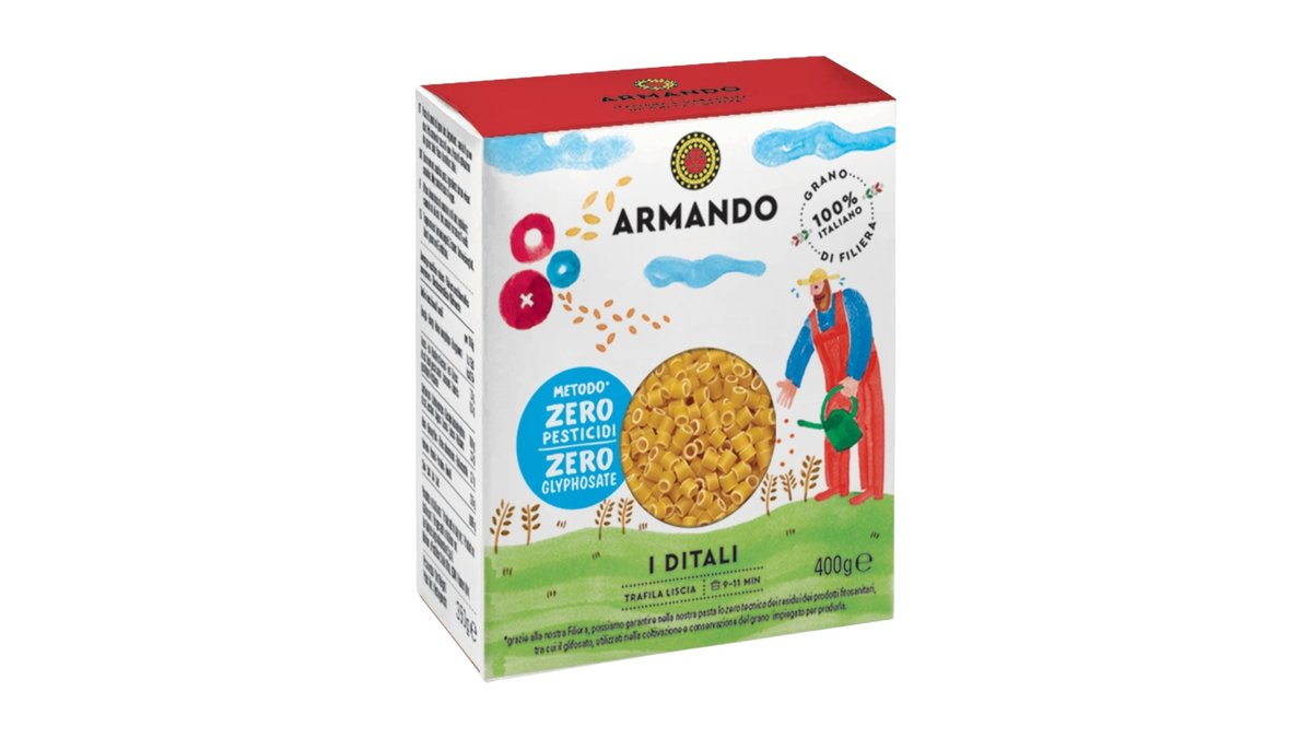 Grano Armando I Ditali Detské cestoviny, koralky, 400 g