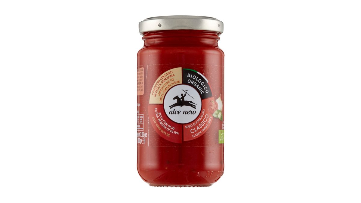 Alce Nero Napoletana tomato sauce, paradajkova omačka koncentrovaná, 200 g
