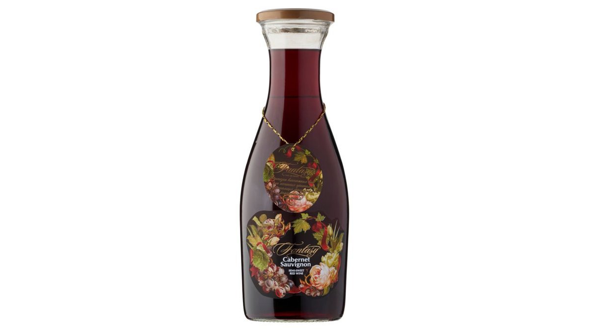 Fantasy Cabernet Sauvignon červené polosladké víno 1l