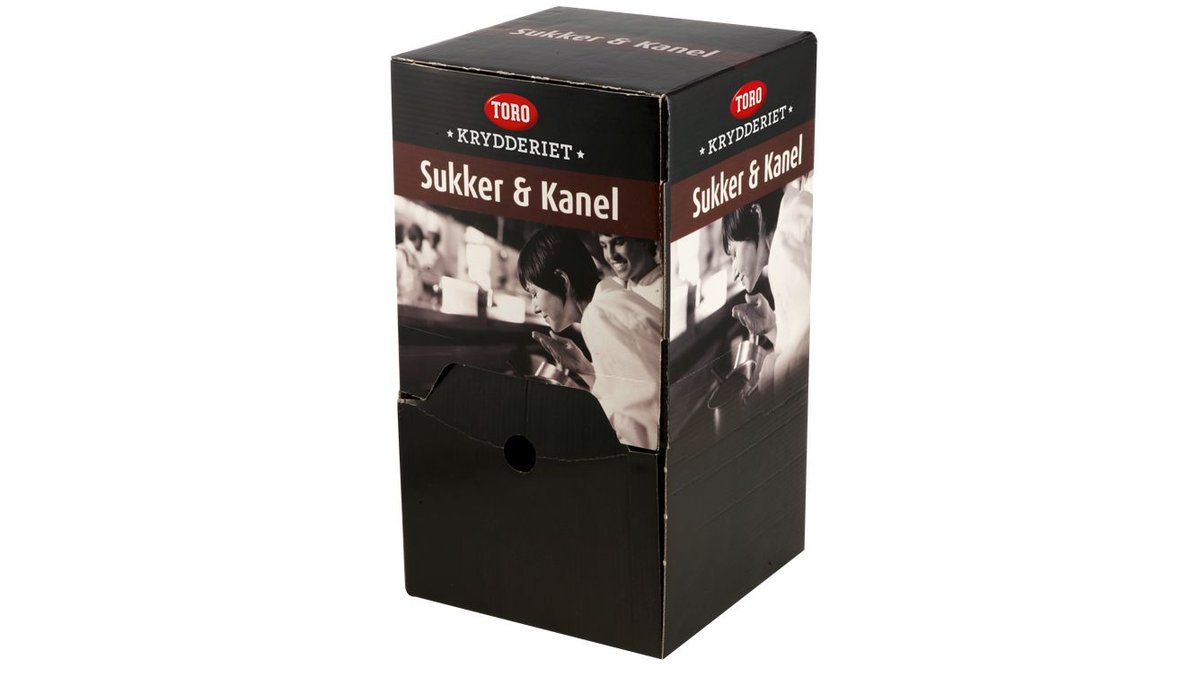 Toro Sukker & Kanel Kuvert, 250 stk