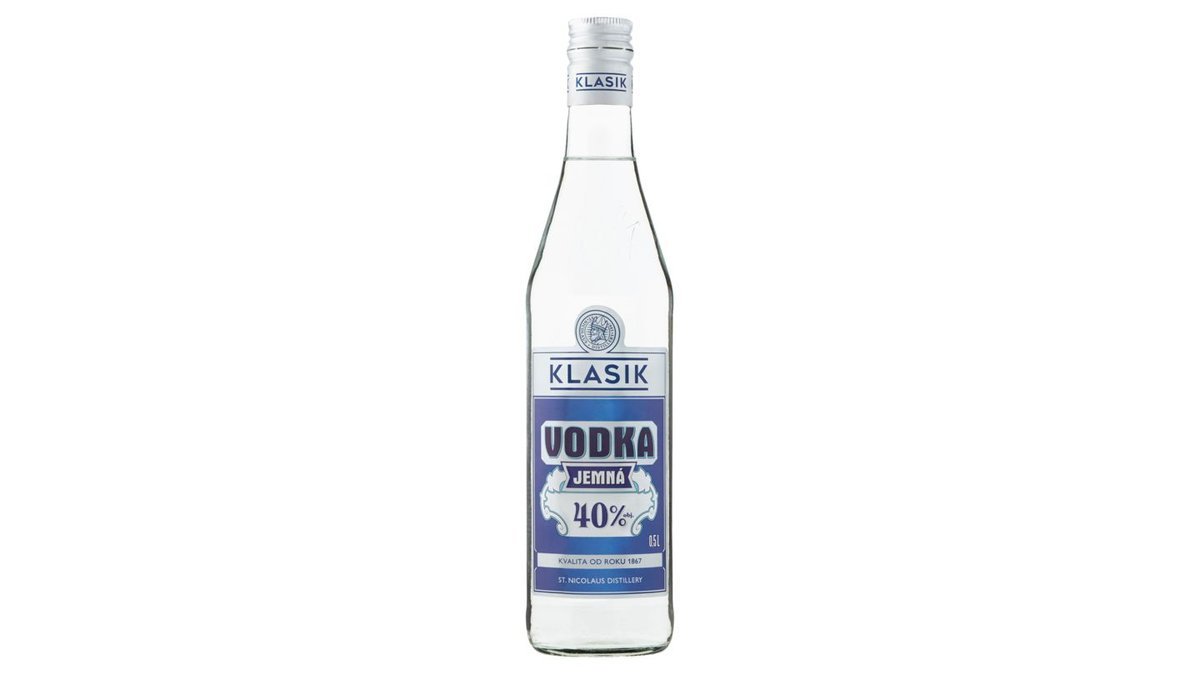 St. Nicolaus Klasik Vodka jemná 0,5l