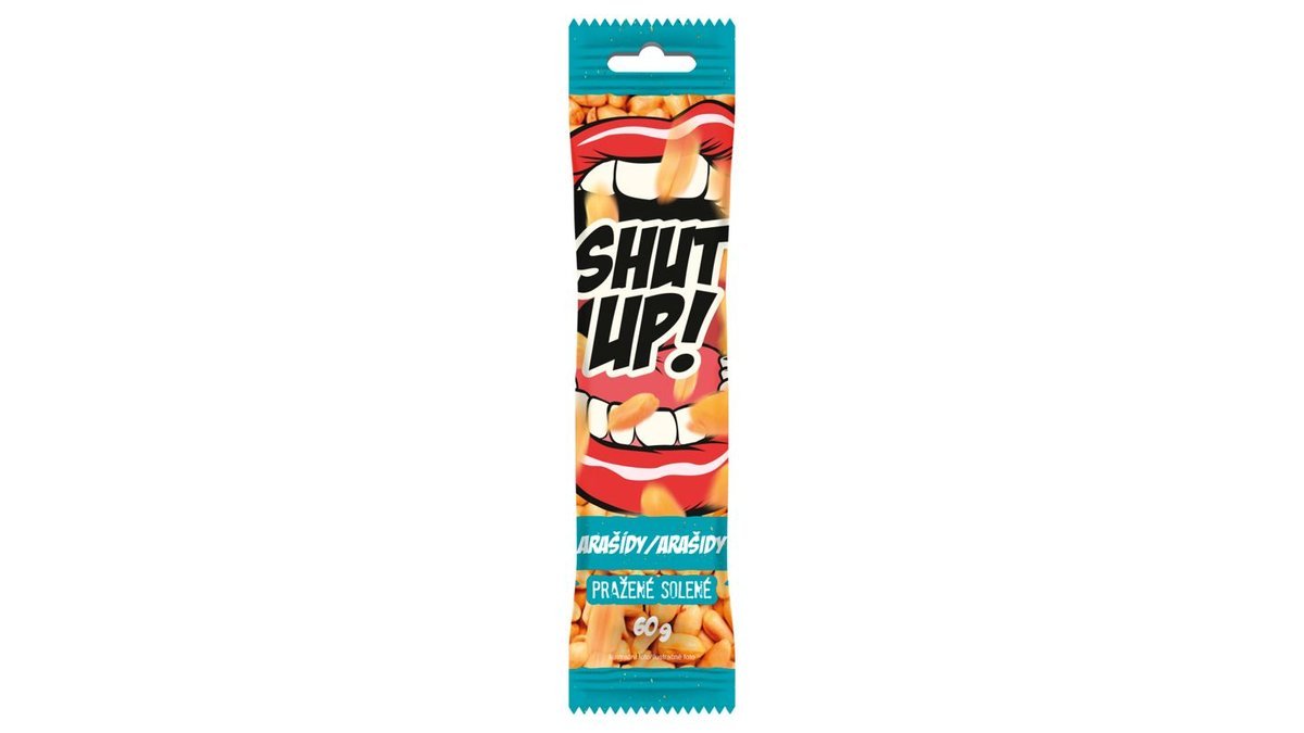 IBK ARAŠÍDY PRAŽ.SOLENÉ 60g SHUT UP