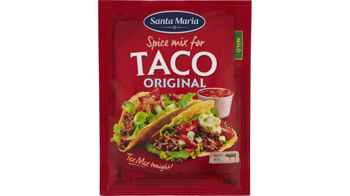 Santa Maria Taco Spice Mix, 28 g