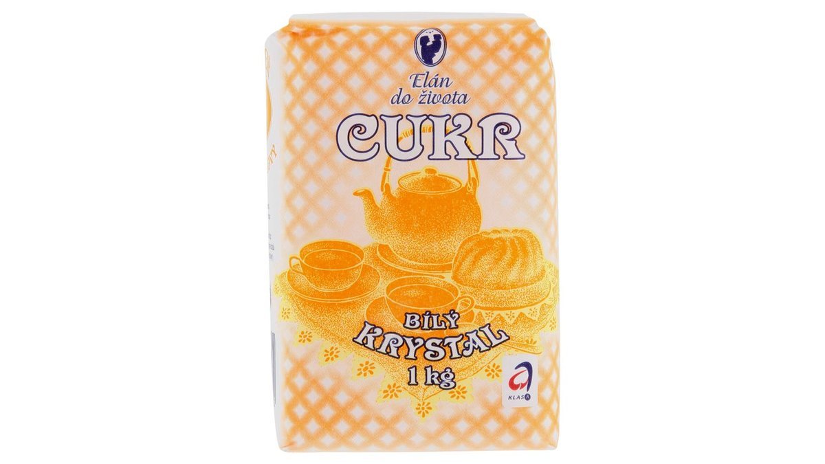 Elán do života Cukr bílý krystal 1kg