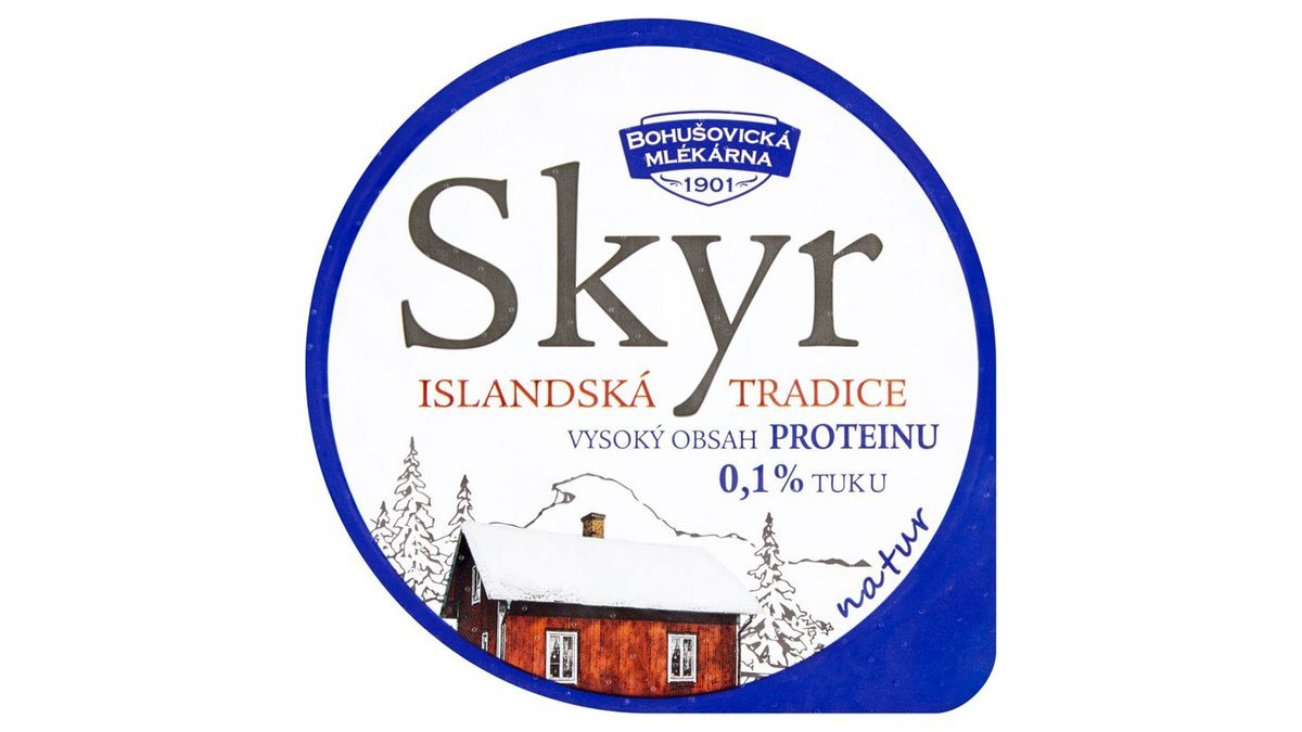 Bohušovická mlékárna Skyr natur 140g