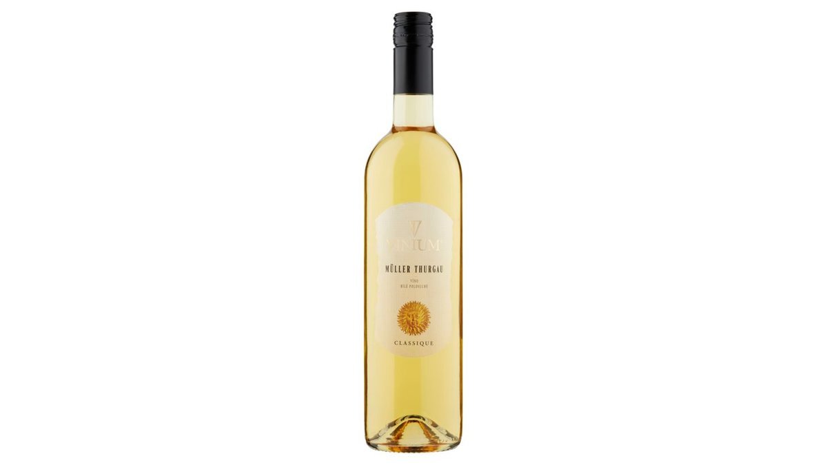 Vinium Classique Müller Thurgau víno bílé polosuché 0,75l