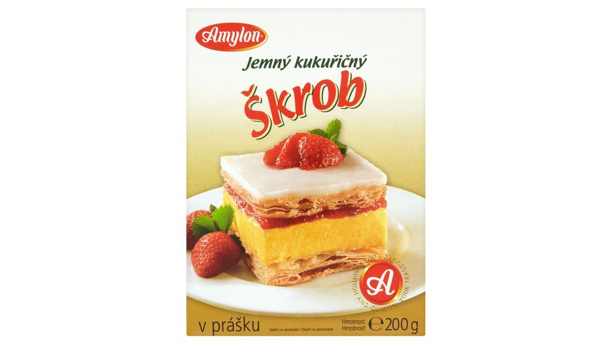 Amylon Jemný kukuřičný škrob v prášku 200g