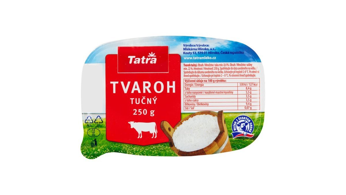 Tatra Tvaroh tučný 250g