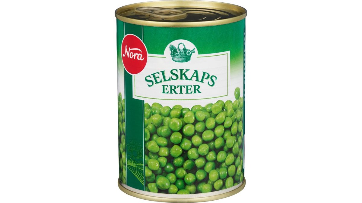 Nora Selskapserter, 410 g