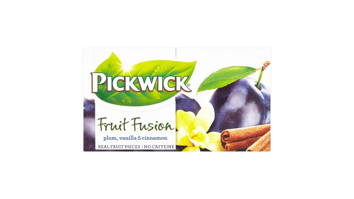 PICKWICK čaj Švestky s vanilkou a skořicí 20 ks 40g