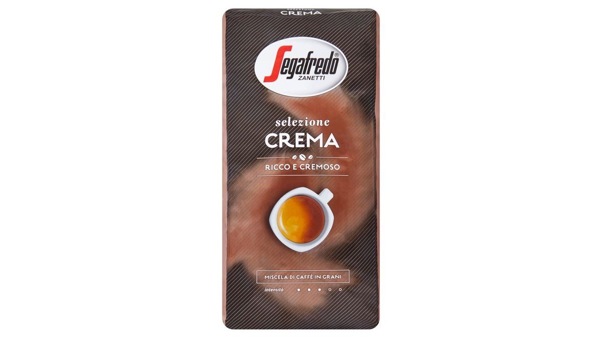 Segafredo Zanetti Selezione Crema káva pražená zrnková 1000g