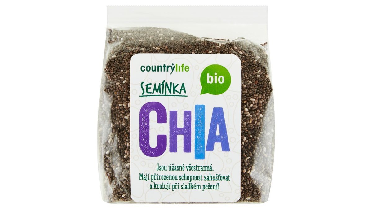 Country Life Bio semínka chia 100g