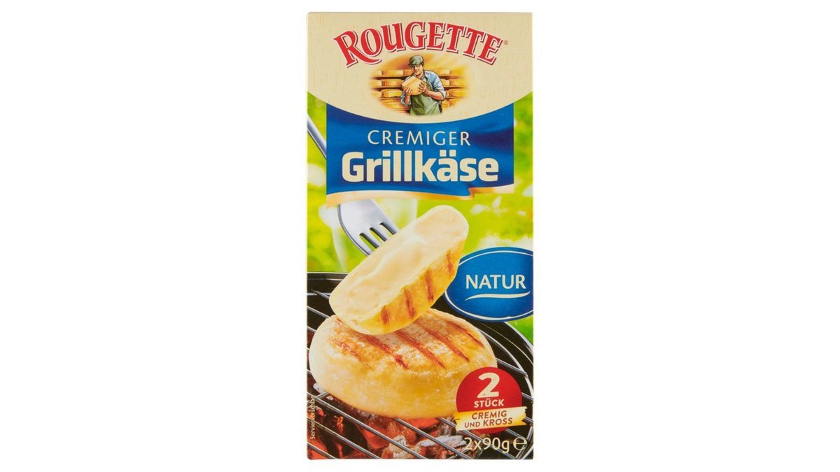 Rougette Natur zrající sýr s bílou plísní na povrchu 2 x 90g (180g)