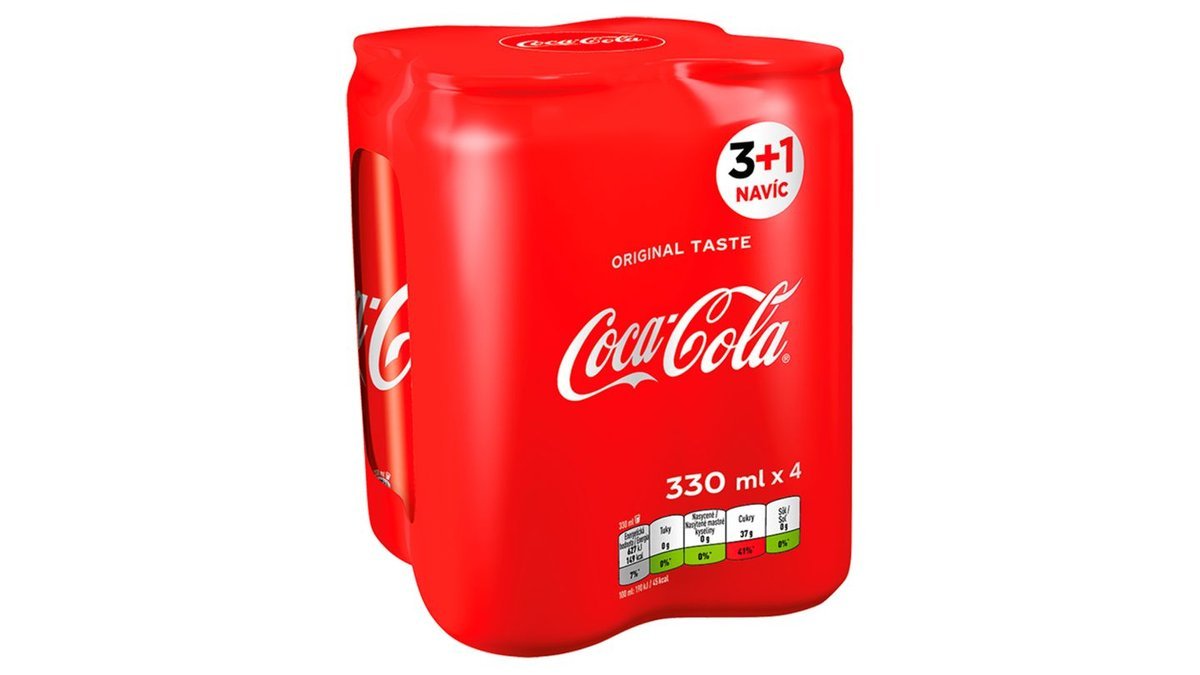 Coca-Cola 4 x 330ml