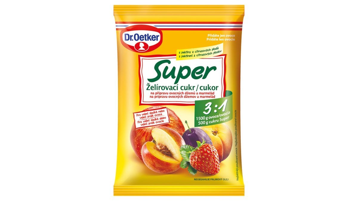 Dr. Oetker Želírovací cukr Super 3:1 500g