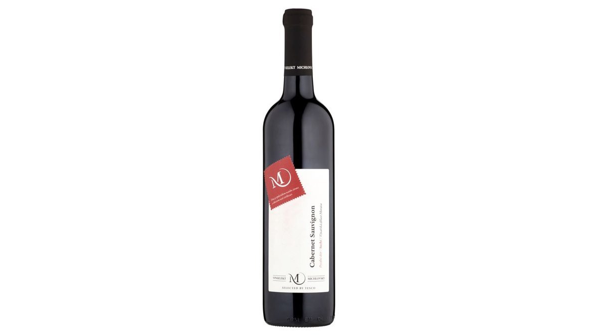 Vinselekt Michlovský Cabernet Sauvignon víno s přívlastkem pozdní sběr červené suché 0,75l