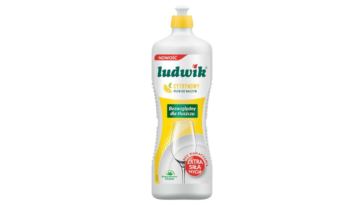 Ludwik Płyn do naczyń cytrynowy 900 g