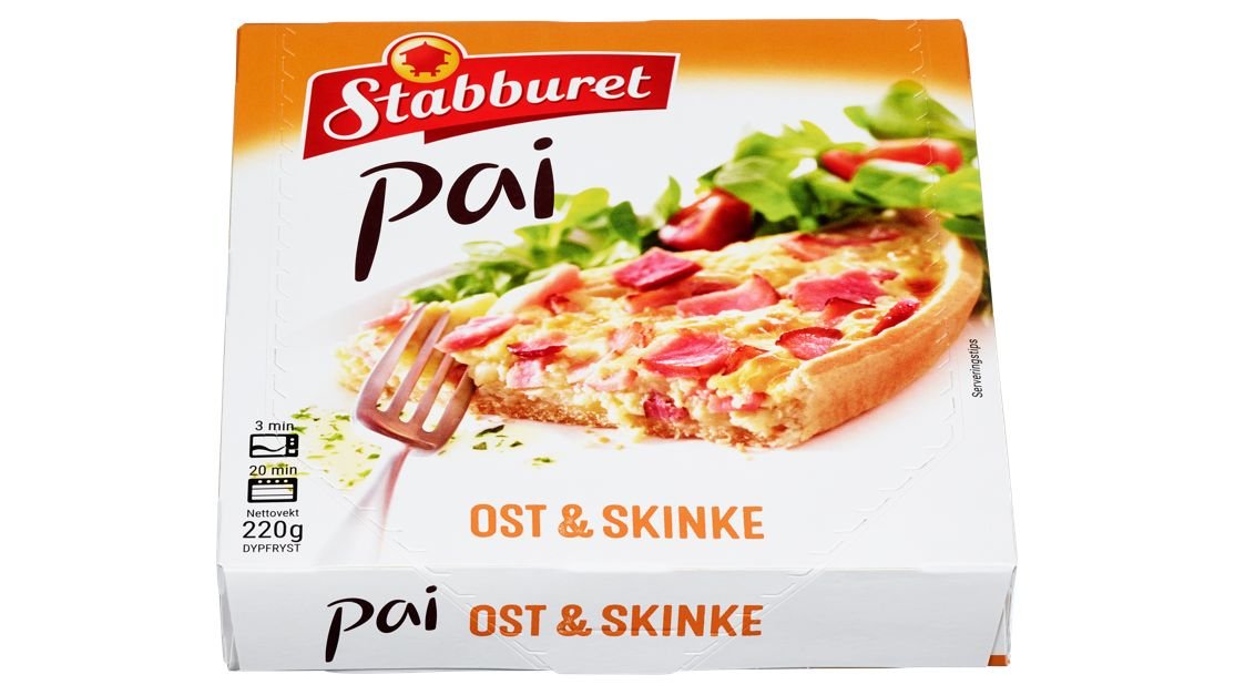 ❄️ Stabburet Pai Ost & Skinke, 220 g