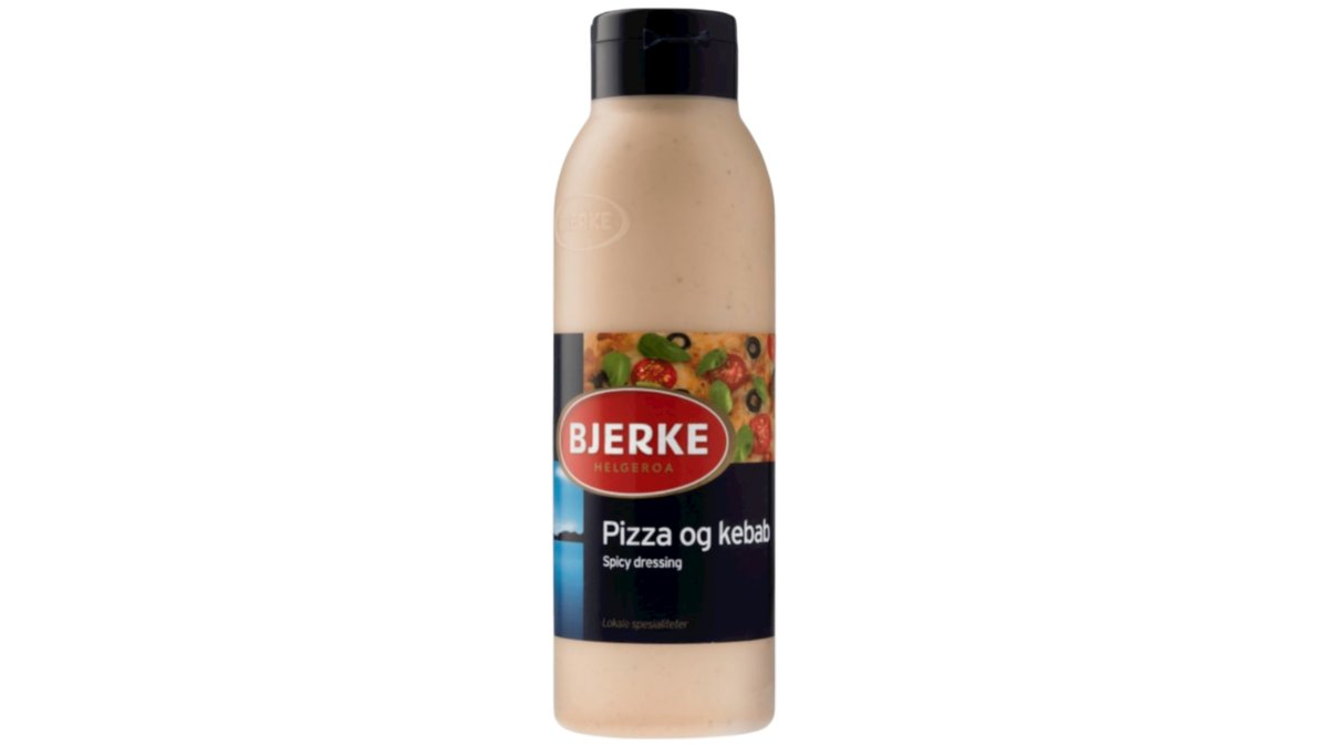 Bjerke Pizza & Kebab Dressing Spicy, 480 ml