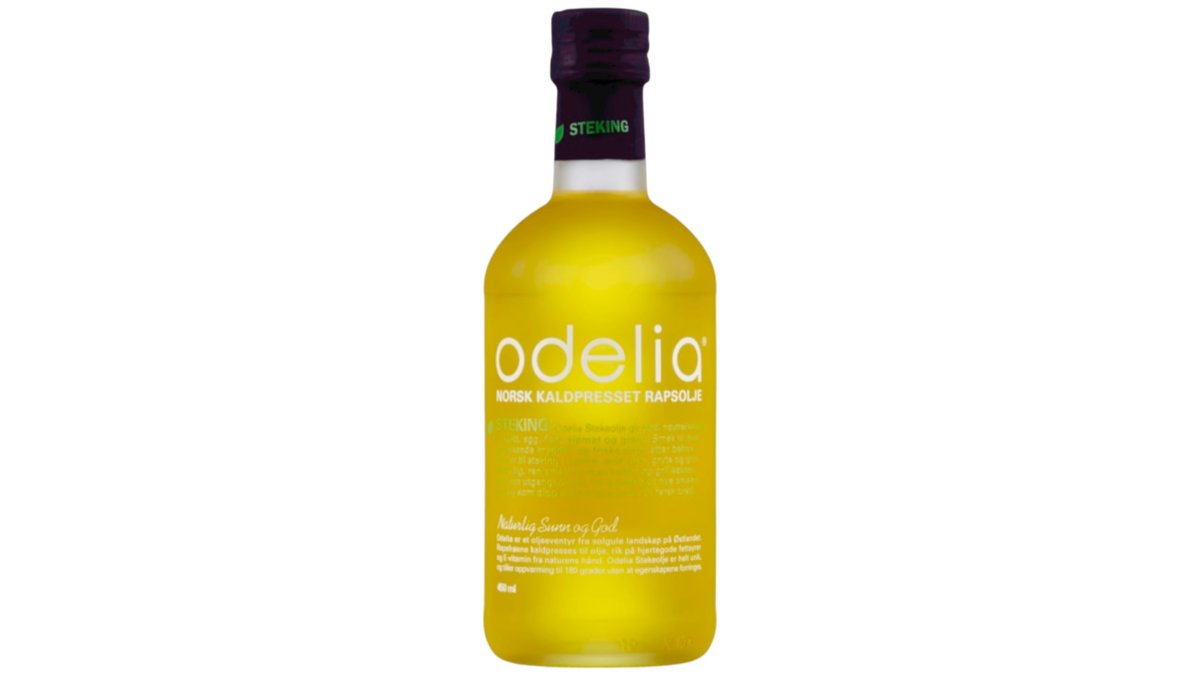 Odelia Rapsolje Kaldpresset, 450 ml