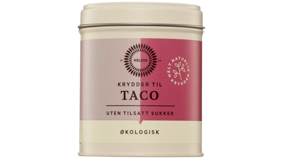 Helios Tacokrydder ØKO, 70 g