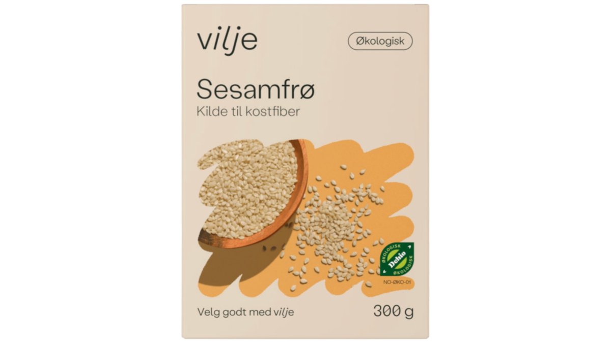 Vilje Sesamfrø ØKO, 300 g