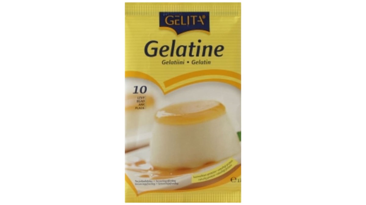Gelita Gelatinplater, 10 stk