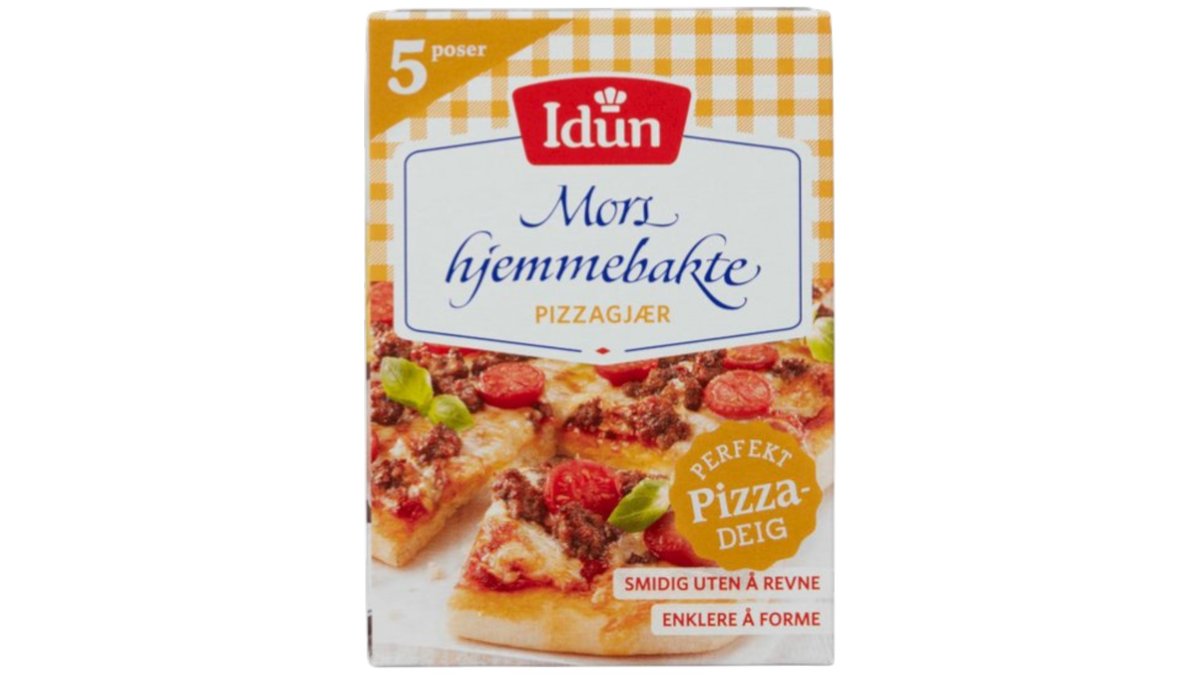 Idun Pizzagjær, 5 pk, 50 g