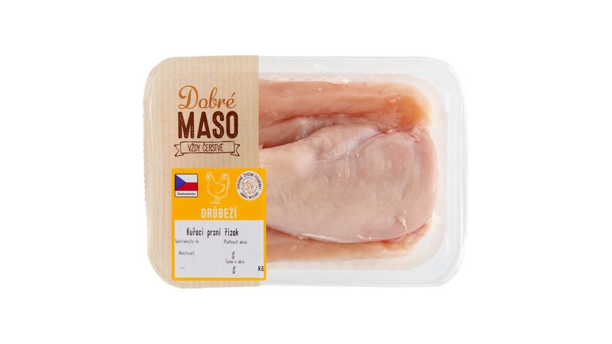 Dobré Maso Kuřecí prsní řízek