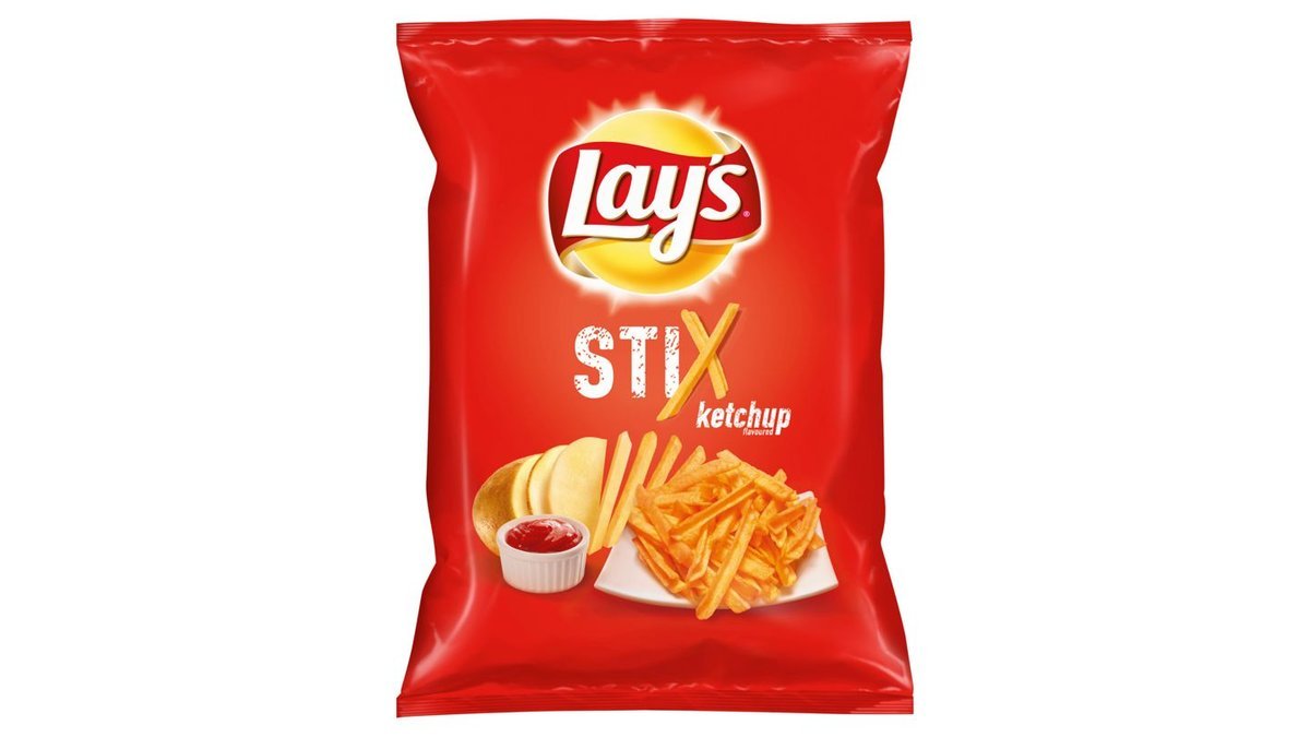 Lay's Stix Smažené bramborové lupínky s příchutí kečupu 70g