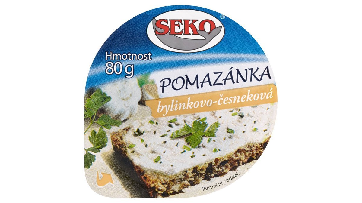 Seko Bylinkovo-česneková pomazánka 80g