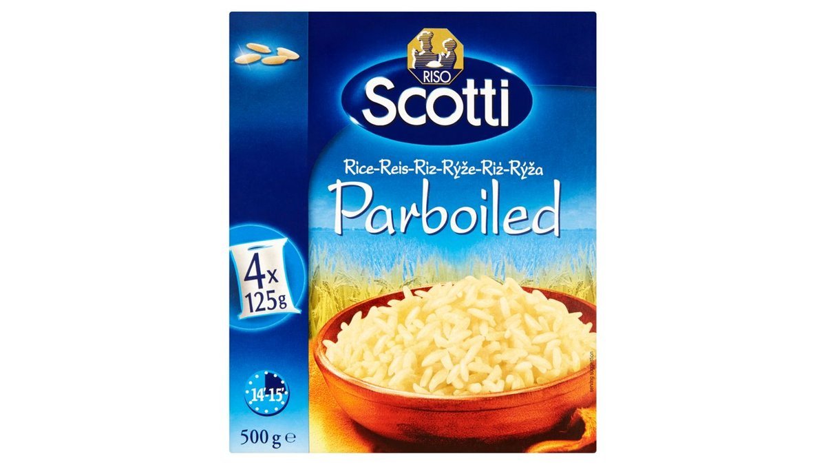 Riso Scotti Parboiled rýže 4 x 125g