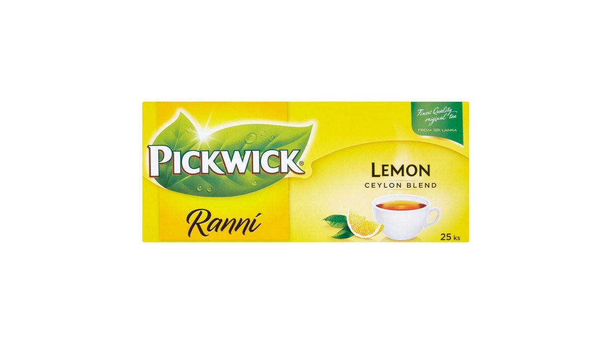 Pickwick Ranní S citronem 25 x 1,75g