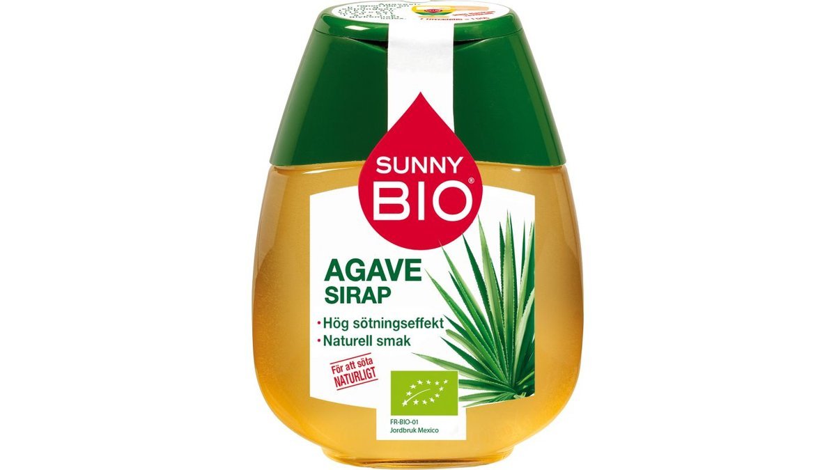 Sunny Bio Agavesirap EKO, 250 g