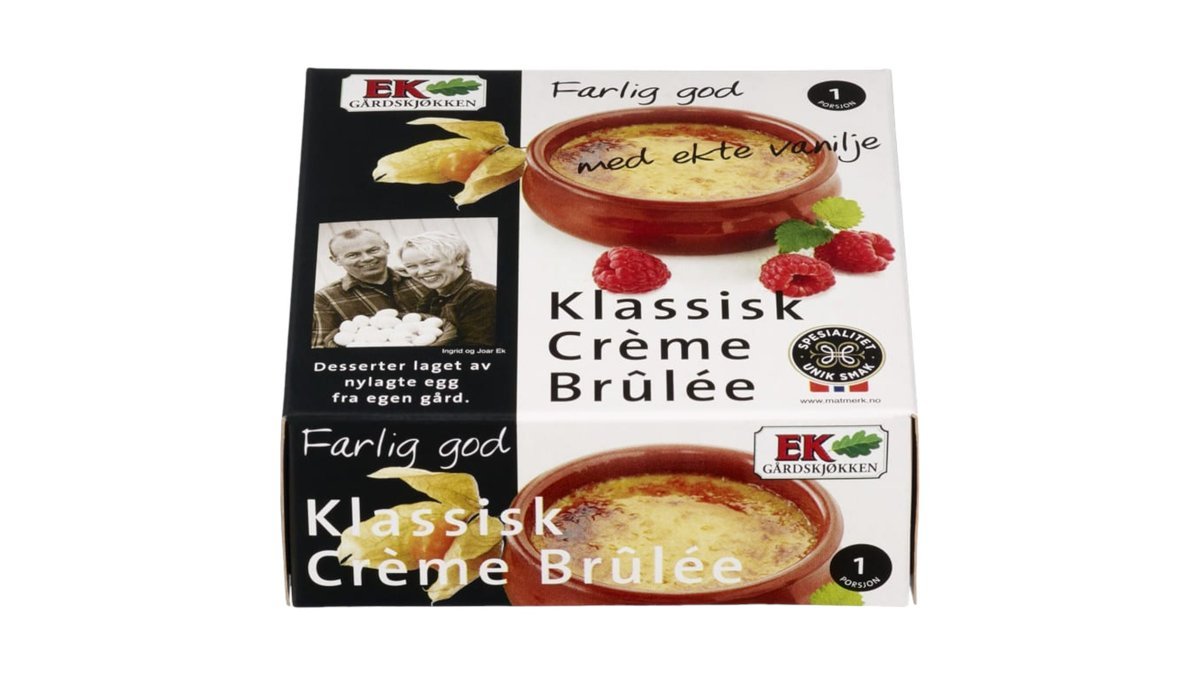 Ek Creme Brulee Klassisk, 110 g